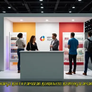 harga booth pameran bondowoso berpengalaman